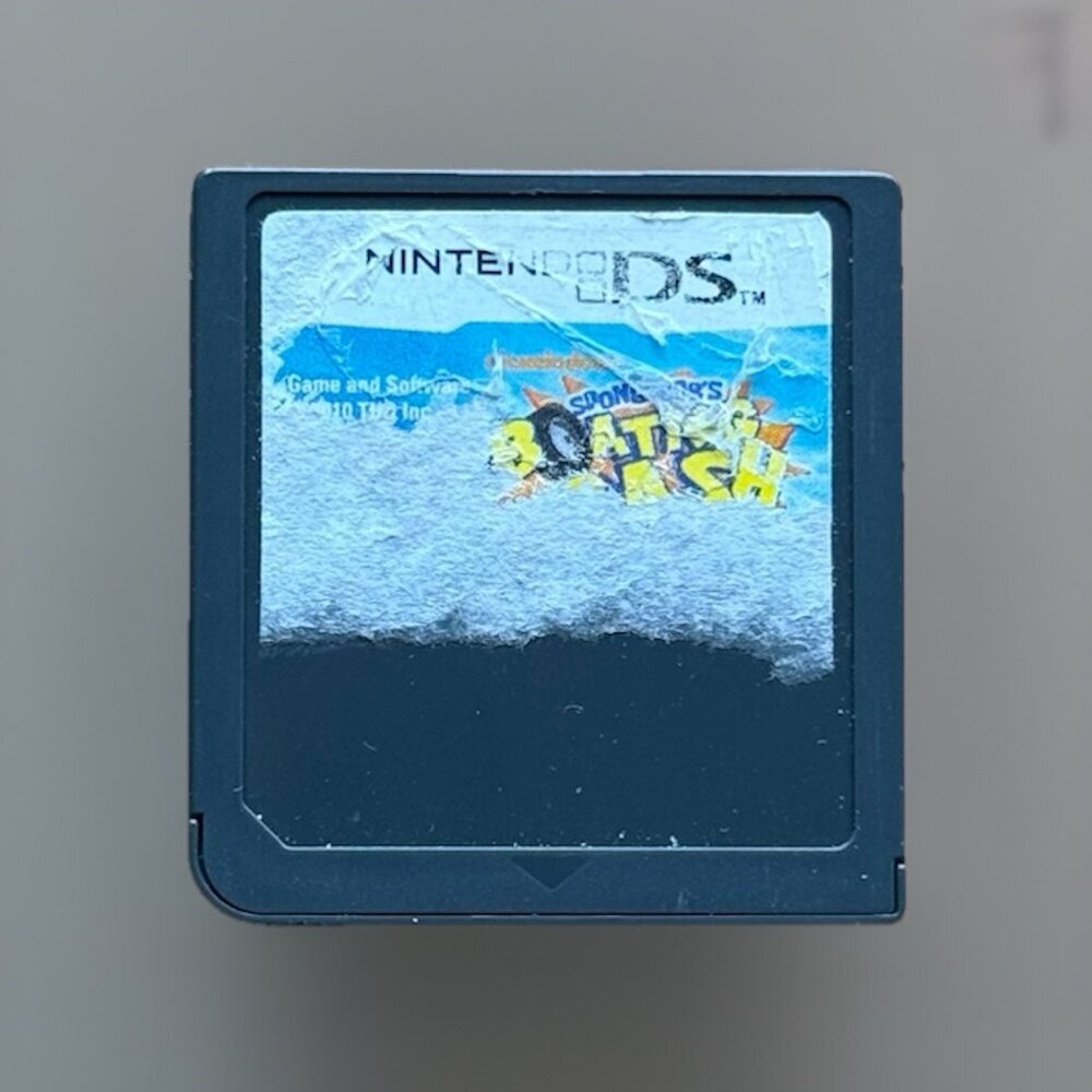 SpongeBob's‎ Boating Bash Nintendo DS Racing Nickelodeon Working Tested READ!!
